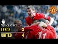 Leeds United 3-4 Manchester United (01/02) | Premier League Classics | Manchester United