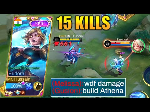 REASON WHY NO ONE WANTS TO ENCOUNTER EUDORA WITHOUT MAGIC DEFENCE | Global Eudora Gameplay | Mlbb