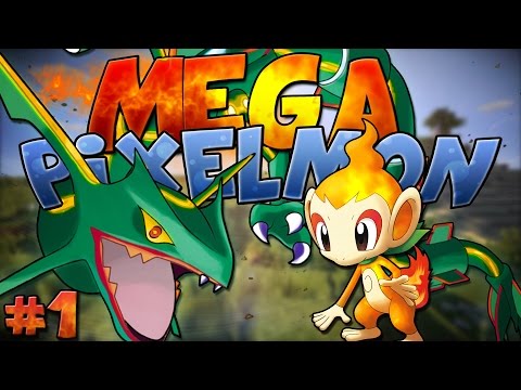 MEGA PIXELMON S1 Ep. 1 - 'STARTING WITH CHIMCHAR' - (Minecraft Pixelmon Mod 5.0)