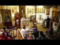 Vecernia Cu Litia Intrarii In Biserica A Maicii Domnului La Capela Din Cadrul Centrului LUXAB