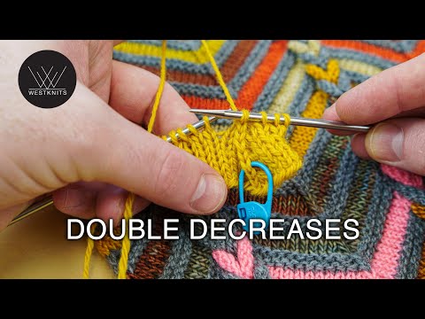 Sk2p Knitting Double Decrease Knitting