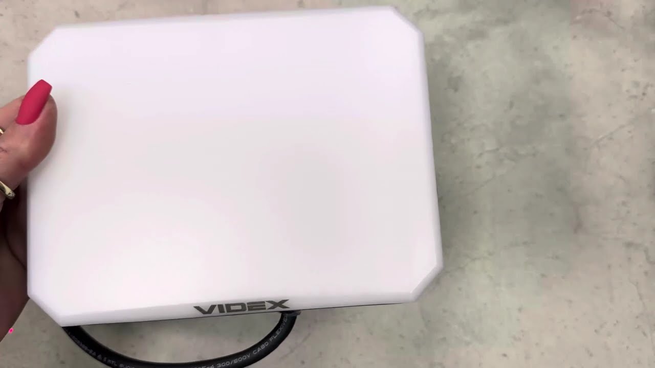 Світлодіодний прожектор VIDEX 50W 5000K 220V Black (VLE-F3-0505)