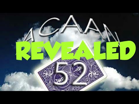 Gimmicked ACAAN card trick tutorial
