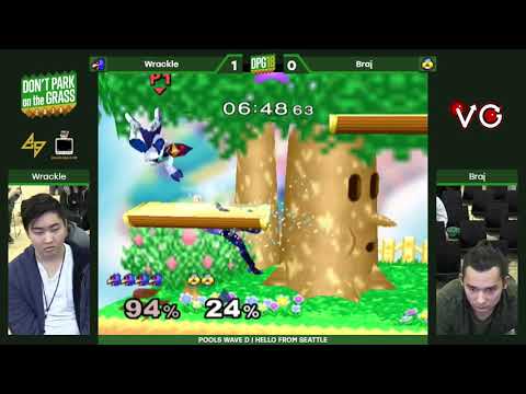 DPotG 2018: Pools Wave D - Wrackle (Falco) vs. Braj (Sheik)
