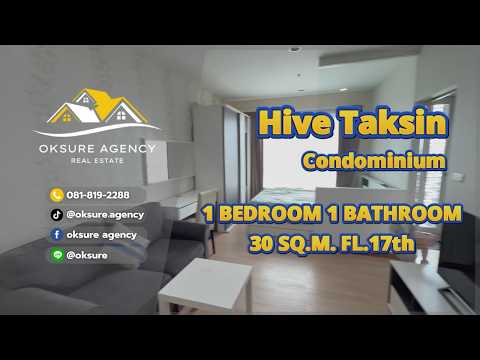 HIVE Taksin, Bangkok, 18 1 Soi, Khlong Ton Sai, Khlong San, Bangkok, 1 Bedroom, 30 sqm, Condo For Rent, by NATTAPHONG Yodmanotham (K. Book), 500530871 - DDproperty.com