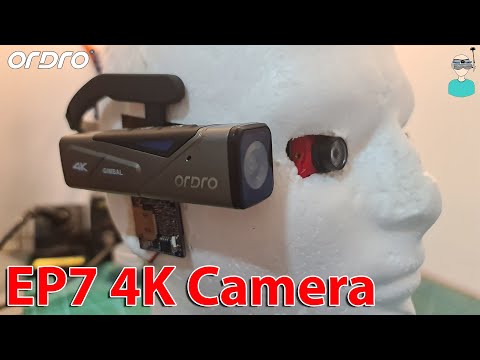 Ordro EP7 - Head Mounted 4K 2 Axis Gimbal Camera Review