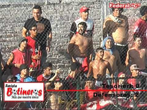 Tesorieri 0 - Defensores (Esquiu) 2 - Federal C