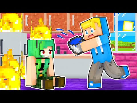 Brucio CASA Delle Mie AMICHE Su Minecraft VITA!