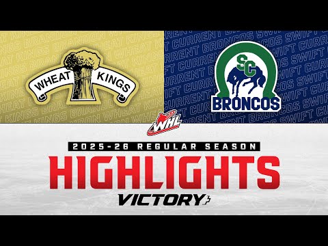 Brandon Wheat Kings at Swift Current Broncos 12/30 | WHL Highlights 2025-26