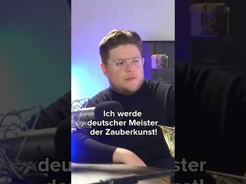 Ich werde deutscher Meister! 😂 #zauberer #zaubertricks #deutschermeister