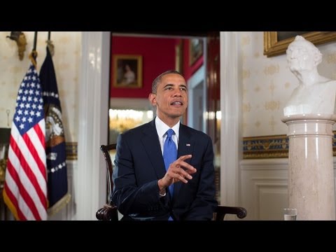 Video thumbnail for Weekly Address, on Immigration (June 22, 2013)