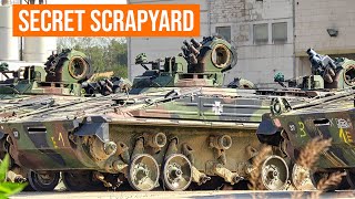 Tank Graveyard in Germany: Leopard 2 & 1, Gepard and Marder rotting away | Lost Place