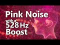 Pink Noise Boosted with 528 Hz Wellness Frequency