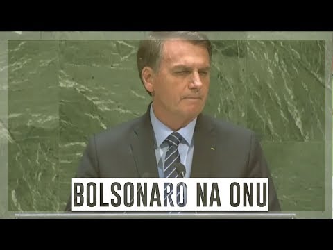 Assista à íntegra do discurso de Jair Bolsonaro na ONU