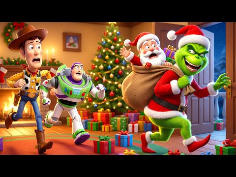 ⭐ TOY STORY: Woody & Buzz’s Race to Rescue Santa Before Christmas Night