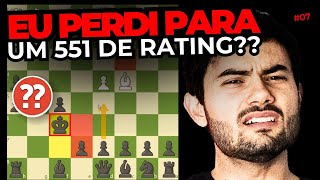 Enfrentei o 550 de rating mais FORTE do chess.com e fiquei PERDIDO! Speedrun Xadrez Online #ep07