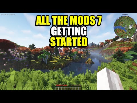 Ep1 Getting Started - Minecraft All The Mods 7 Modpack