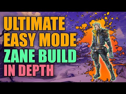 Borderlands 3 Ultimate Easy Mode Zane Build In Depth | Great All Round Zane Build