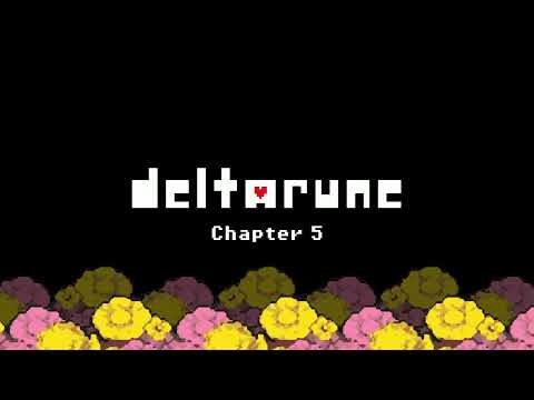 DELTARUNE CHAPTER 5 - A vast valley of pink and gold. [UST]