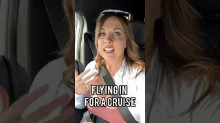 Can you fly in the same day as your cruise?
