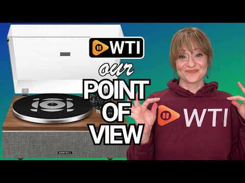 ONE-S Vinyl Record Player with Bluetooth Input/Output - WTI product video review