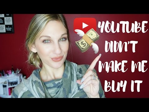 Youtube DIDN'T Make Me Buy It │UN-HYPED MAKEUP Video