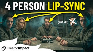 Watch AI Make 4 Characters Talk at Once!