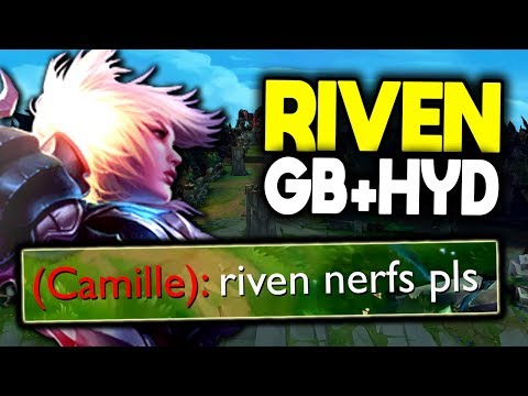 Riot is unaware of how good Riven is... Here's OP RIVEN SNOWBALL BUILD!