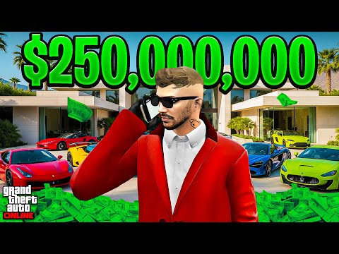 How to Get $250M in the Fastest Way Possible in GTA Online