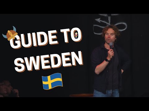 A British Comedian's Tour of the Country Sweden | Standup Comedy