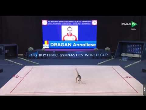 Annaliese Dragan ROU Clubs AA WORLD CUP BAKU 2023