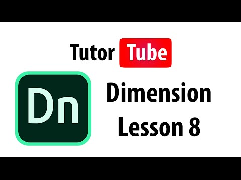 Dimension Tutorial Lesson 1 Interface and Setting Canvas Size