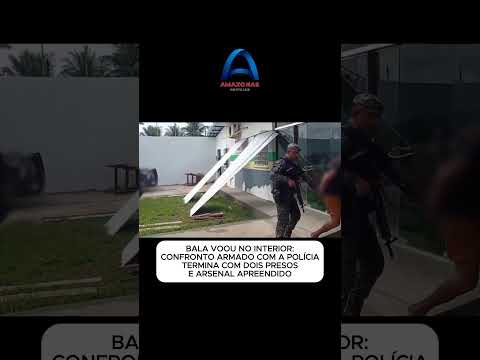 BALA NTERIOR: Confronto com a polícia termina com dois presos e arsenal apreendido em Novo Aripuanã