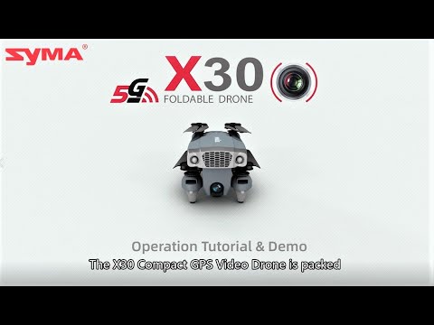 SYMA X30 COMPACT GPS VIDEO DRONE