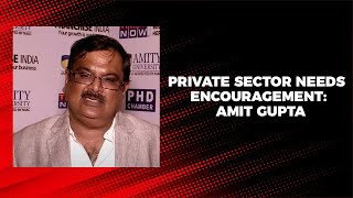 Private sector needs encouragement: Amit Gupta image