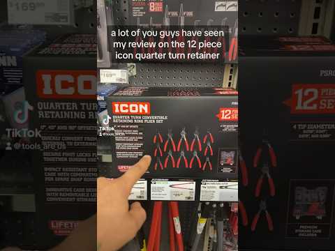 NEW @harborfreight Retaining Ring 1/4 Turn Plier Set #tools #mechanic #pliers #new