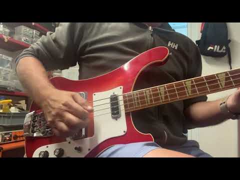 1975 Rickenbacker 4001 Bass - Fireglo - Clean Beauty - OHSC image 21