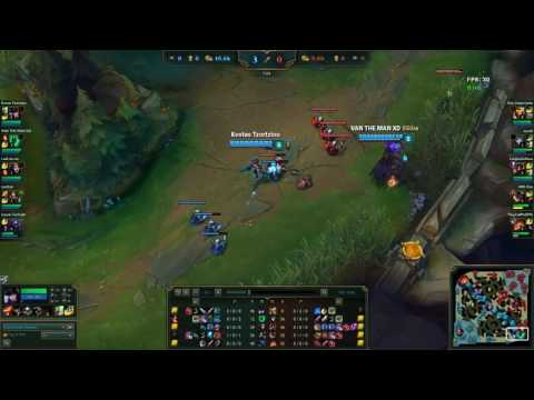 LoL: FORG1VEN Caitlyn vs Jhin ADC SEASON2016 Aug 2016