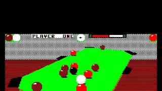 3D Pool by Aardvark Software on the Acorn Electron