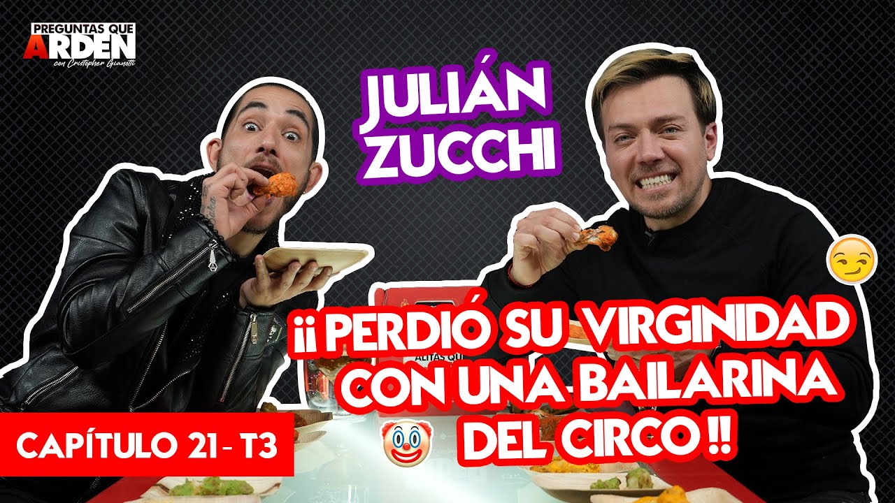JULIÁN ZUCCHI: ¡¡PERDIÓ SU VIRGINIDAD CON UNA BAILARINA DEL CIRCO!! 🤡🎪🤹 - PQA 🔥 CAP 21.