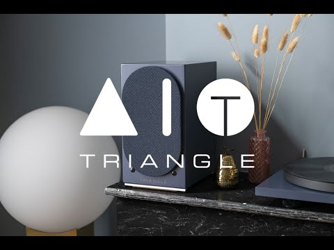 Triangle AIO TWIN Bluetooth, Wi-Fi Speakers for IOS, Android, Windows, Mac (Eggplant, Pair)