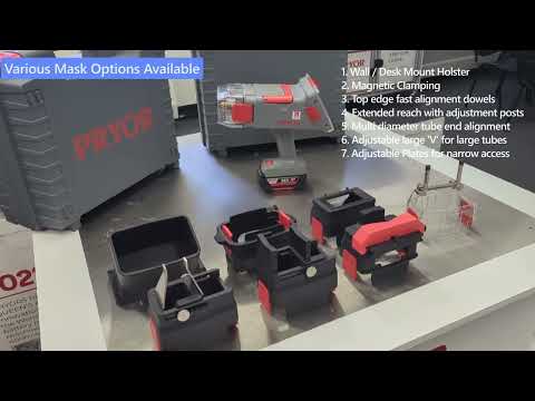 10 Eksempler på anvendelse af batteridrevet håndholdt mærkemaskine Pryor PortaDot 60x30 Touch