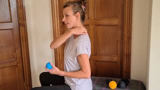 Massage Ball Release - shoulder
