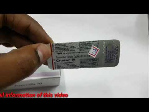 Cytotam 20 Mg Tablet Tamoxifen Citrate