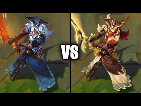 High Noon Yone vs Peacemaker High Noon Yone Legendary Skins Comparison (League of Legends)