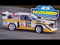 Rallylegend 2025 San Marino Service Park Tour Audi S1 Action Wednesday