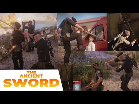 HITMAN 3 KILL EVERYONE  WITH ANCIENT SWORD | MENDOZA ARGENTINA