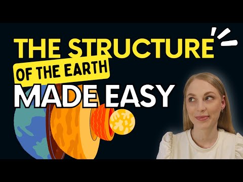 The Structure of the Earth in 5 minutes! *SIMPLE & EASY*