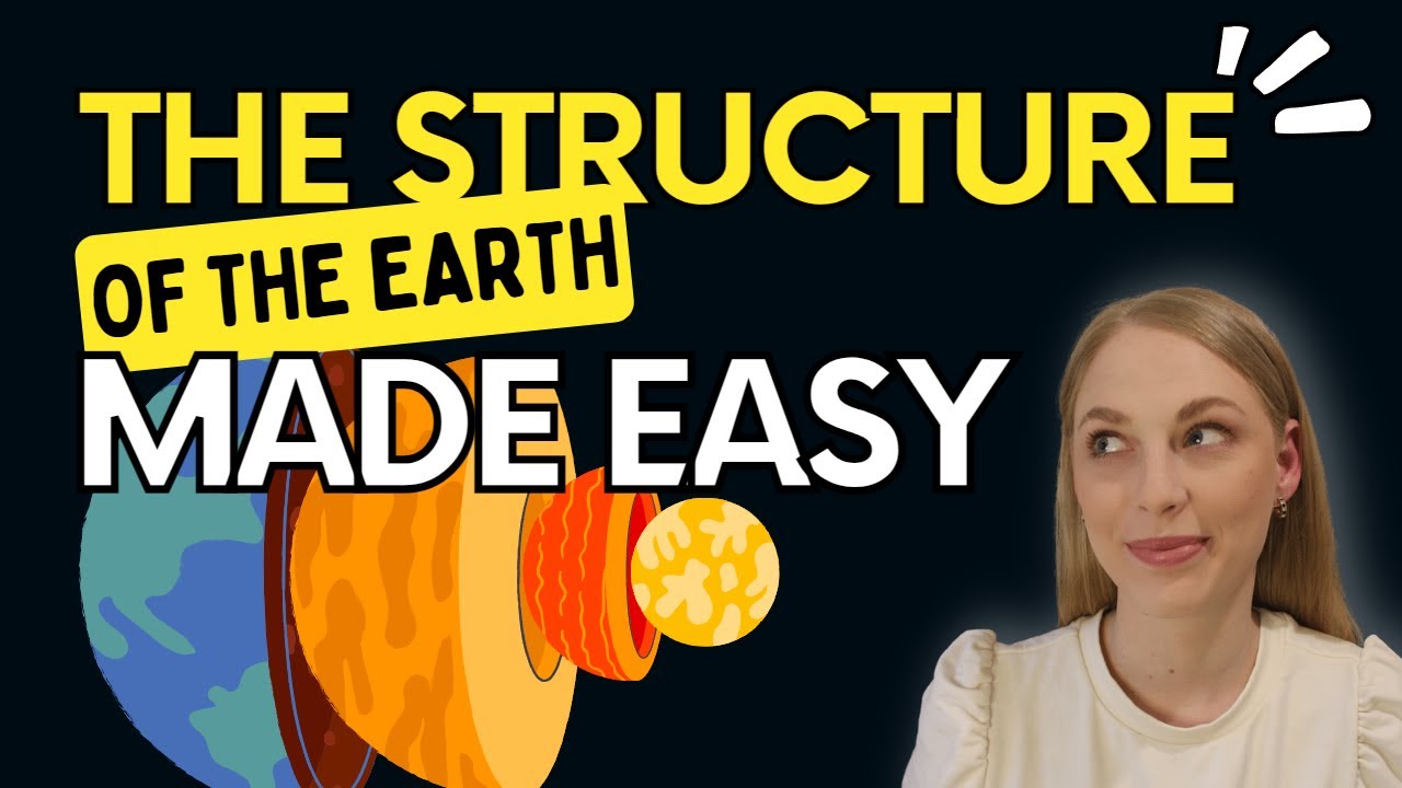 The Structure of the Earth in 5 minutes! *SIMPLE & EASY*