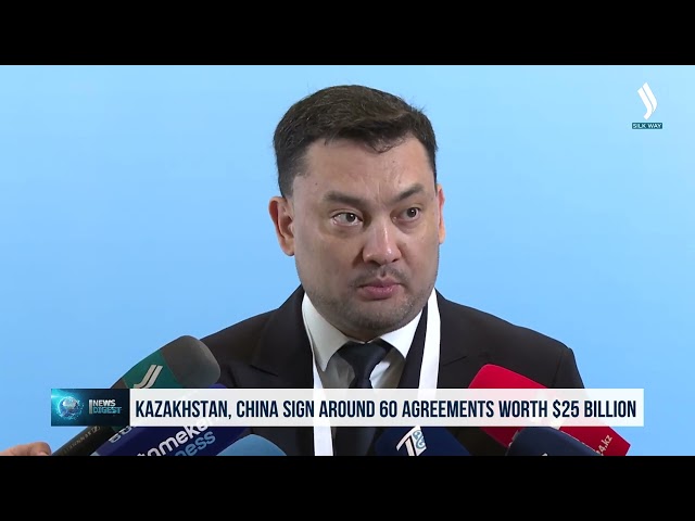 Қазақстан мен Қытай жалпы құны 25 млрд доллар болатын 60 құжатқа қол қойды